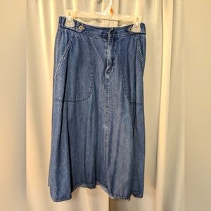 Liz Sport Jean Skirt